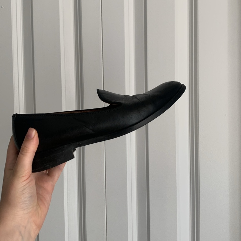 Black Leather Everlane Loafers - made in Italy - Picture 3 of 11
